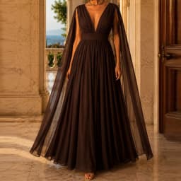Autumn Slit Long Sleeve Maxi Dresses Luxury Deep V Neck Hollow Party Dress Women Casual Solid High Waist Mesh Pleated Long Dress