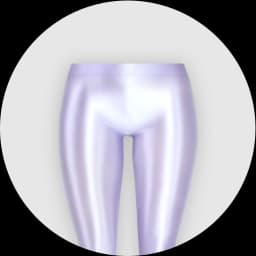 MJINM Women's Low Waist Ankle Length Pants Oily Glossy Tights Pantyhose Skinny Wetlook Sexy Capris Smooth Shiny Elastic Leggings