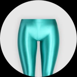 MJINM Women's Low Waist Ankle Length Pants Oily Glossy Tights Pantyhose Skinny Wetlook Sexy Capris Smooth Shiny Elastic Leggings