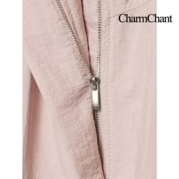 CHARMCHANT Women's Stand Collar Windbreaker Adjustable Drawstring Waist Loose Fit Lightweight Jacket Spring Summer 2026