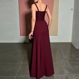 Ladies Sexy Square Collar Lace Evening Dress Spring High Waist Patchwork Draped Long Dress Summer Backless Zips Strap Maxi Dress