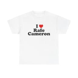 I Love Rafe Cameron Cotton Tee | Unisex Graphic Shirt, Gift for Him/Her, Birthday Gift, Casual Wear Drew Starkey OBX 2026 Shirts
