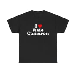 I Love Rafe Cameron Cotton Tee | Unisex Graphic Shirt, Gift for Him/Her, Birthday Gift, Casual Wear Drew Starkey OBX 2026 Shirts