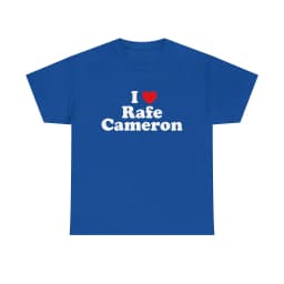 I Love Rafe Cameron Cotton Tee | Unisex Graphic Shirt, Gift for Him/Her, Birthday Gift, Casual Wear Drew Starkey OBX 2026 Shirts