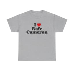 I Love Rafe Cameron Cotton Tee | Unisex Graphic Shirt, Gift for Him/Her, Birthday Gift, Casual Wear Drew Starkey OBX 2026 Shirts