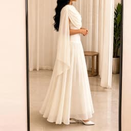 Summer New Women's Vacation Maxi Dresses Temperament Sleeveless Shawl Collar Chiffon Dress Elegant Solid Color High Waist Dress
