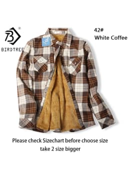 Velvet Thick Warm Women's Plaid Shirt, Female Long Sleeve Tops, M-5XL Winter Fleece Casual Check Blouse, Autumn Clothes T77710A
