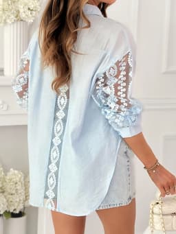 2026 Autumn Women Chic Turn-Down Collar Long Sleeve Fashion Blouse Single-Breasted Holiday Simple Loose Cardigan Top Streetwear