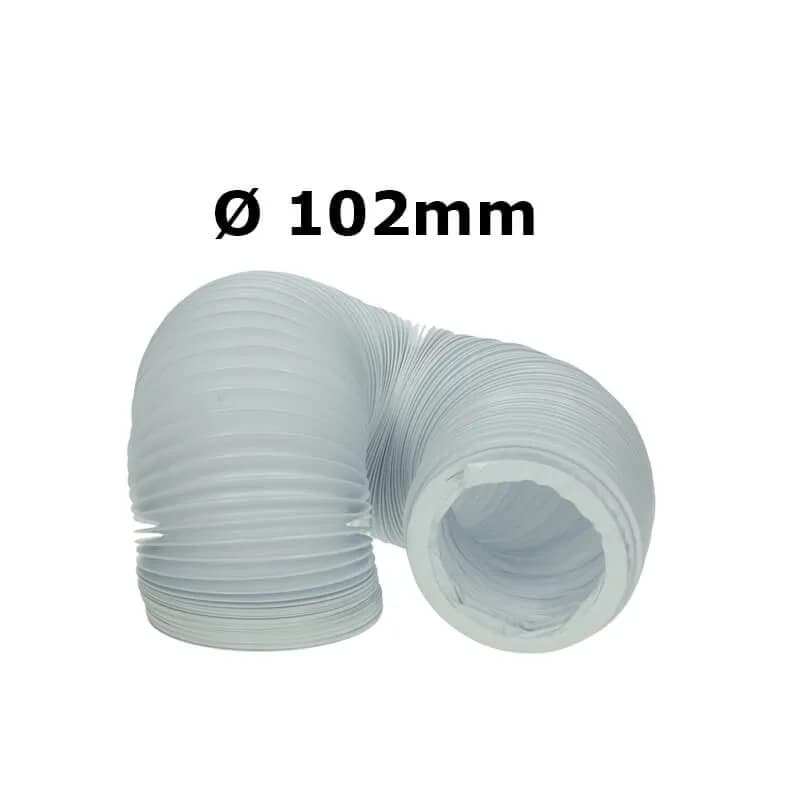 Dryer Evacuation Tube 102mm Diameter 3m Long Universal (C00380132)