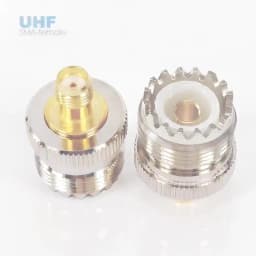 UHF to SMA Connector SO239 PL259 UHF Female to SMA Female Jack RF Coaxial Coax Adapter For Car Radio Antenna