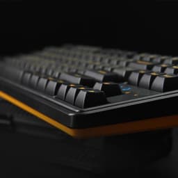 FL·ESPORTS CMK87-SAM Three-Mode Keyboard Full-Key Hot Swap 87-Key 2.4G Wireless Bluetooth Wired Mechanical Keyboard PBT Keycap