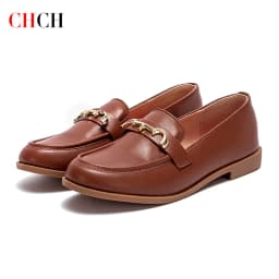 CHCH Women's Flat Shoes 2025 New Black Women's Business Shoes Commuter