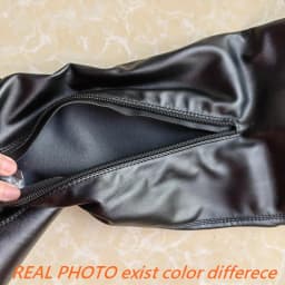 ASILETO New Winter Autumn Over Knee Boots 3.5cm Square Heel Round Toe Leather Thigh High Fashion Big Size 45 46 47 48 US17
