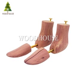 Men's and Women's Single Tube Adjustable Red Cedar Boot Stretcher Wood Shoe Tree