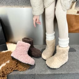 AIIYUQI Women's Snow Boots With Invisible 8CM Height Increase 2026 Winter New Plush Short Boots Furry Warm Women's Ankle Boots