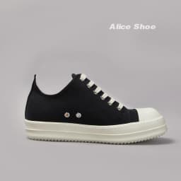 Brand Men Shoe Canvas Low Top Women Sneaker Quality Black Lace Up Designer Luxury Punk Trainer Street Platform Casual Flat Shoe