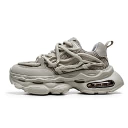Men's Chunky Casual Sneakers Four Seasons Breathable Lightweight Outdoor Running Shoes Fashion Youth Soft-Sole Speed Sports Shoe