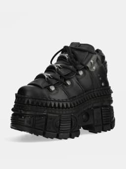 2025 Rock Locomotive Small Leather Goth Platform Retro Metal High-top Street Shooting Men and Women Same Single Shoes 10cm