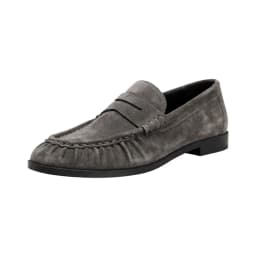 QUTAA Fashion Women Pumps Shoes Suede Woman Spring Loafers Genuine Leather Casual Shoes Slip-on Round Toe Ladies Shoes 34-41
