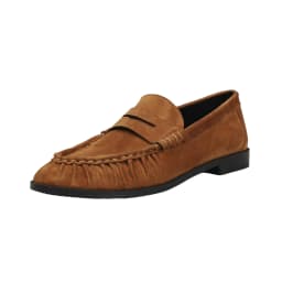 QUTAA Fashion Women Pumps Shoes Suede Woman Spring Loafers Genuine Leather Casual Shoes Slip-on Round Toe Ladies Shoes 34-41