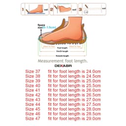 DEKABR Genuine Leather Handmade Breathable Comfortable Work Men's Casual Shoes Outdoor Loafers Slip on Men Shoes Size 37-47