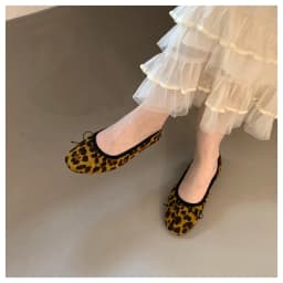 2026 Spring Round Toe Flat Casual Shoes Women Flats Ballet Female Ballerina Soft Moccasins Female Bow Knot Shallow Classic Mujer