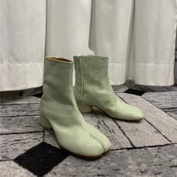 New Brand Design Tabi Boots Women Round High Heels Woman Shoes Fashion Split Toe Ankle Boots Women Botas De Mujer Zapatos Mujer