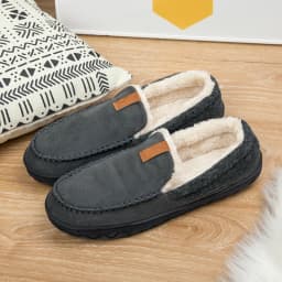2025 Men Home Cotton Shoes Classic Fashion Warm Ankle Boots for Men Fluffy Plush Padded Slippers For Man Super Soft Slippers