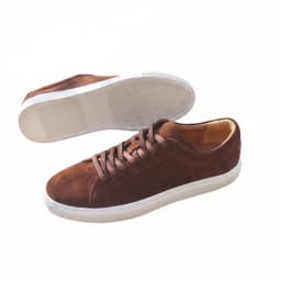 Men's Suede Loafers Walking Style Shoes Durable Pure Leather Casual Skateboarding Shoes