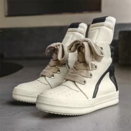 Casual High-top Boots Sports Shoes Lace-up Leather Ankle Boots Male Skateboard Shoes Men Sneakers 39-44 Men Luxury Sneakers