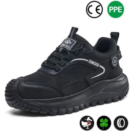 Lightweigh Work Safety Shoes Men Anti-Smash Anti-Puncture Work Shoes Breathable Men Shoes Anti-slip Steel Toe Protection Shoes