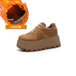 CICIYANG Winter Sneakers Platform Women Genuine Leather 2025 Autumn New Women German Training Shoes Non-slip Sneakers for Ladies