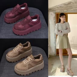 CICIYANG Winter Sneakers Platform Women Genuine Leather 2025 Autumn New Women German Training Shoes Non-slip Sneakers for Ladies