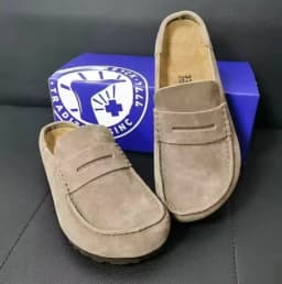 Retro Naples Style Suede Shoes for Men and Women, Versatile Casual Loafers, Flat, Breathable, with Soft Sole, for Daily Use