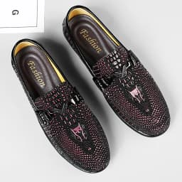 Trendy Brand Men's Genuine Leather Shoes Luxurious Banquet Dress Shoes Men's Low Top Loafers Casual Walking Shoes Big Size：36-47