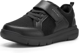 FitVille Wide Men'S Diabetic Walking Shoes Lightweight Non-Slip Breathable Casual Shoe For Swollen Feet Outdoor All Day Comfot