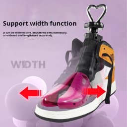 1Pair/2Pcs New High Top Shoe Stretcher Men Women Adjustable Length Width Shoe Tree Boots Sneakers Shoe Stretchers Shoe Trees