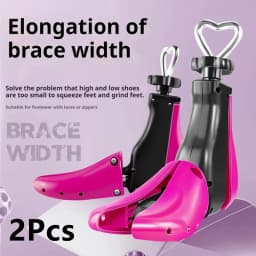 1Pair/2Pcs New High Top Shoe Stretcher Men Women Adjustable Length Width Shoe Tree Boots Sneakers Shoe Stretchers Shoe Trees