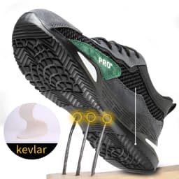 Safety Work Shoes Construction Men Outdoor Steel Toe Cap Shoes Men Puncture Proof High Quality Lightweight Safety Boots