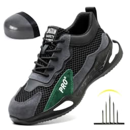 Safety Work Shoes Construction Men Outdoor Steel Toe Cap Shoes Men Puncture Proof High Quality Lightweight Safety Boots
