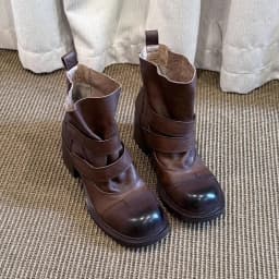 BANFANG Women's Short Boots 6cm Brown Boots Luxury Fashion Brand Design Versatile High Quality Temperament Shoes For Woman