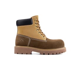Mr.A Brand Spliced High-Top Wear-Resistant Yellow Boots Outdoor Hiking Leather Comfortable Retro Warm Boots Autumn and Winter Men's Waterproof Boots