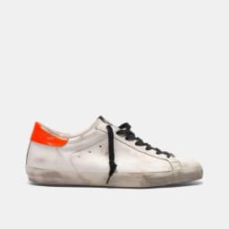 Women's Shabby and Dirty Sneakers Genuine Leather Sneakers Fashionable Casual Versatile White Shoes