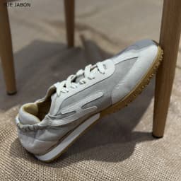 Men's Casual Breathable Patchwork Genuine Leather Shoes Low Cut Lace Up Sports Sneakers Lightweight Comfortable Autumn Shoes