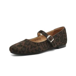 QUTAA 2025 Fashion Women Flats Shoes Heels Ballet Mary Jane Spring Round Toe Cow Leather Casual Summer Shoes Woman Size 34-40