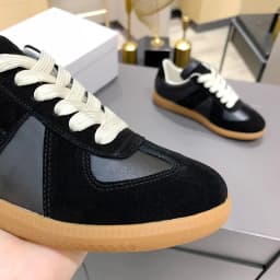 Retro GAT Sneakers Handmade Genuine Leather German Army Trainers Luxury Soft Flat Casual Shoes Men Women Spring Autumn Walking