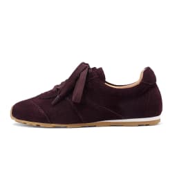 SmallHut New Trend Patchwork Sneakers Nature Cow Suede 2026 Spring Women Lace Up Purple Red Brown Chocolate Mixed Colors Shoes