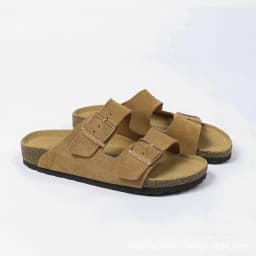 Double breasted sandals, outdoor flip flops, men's and women's soft shoes for outdoor wear
