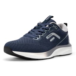 FitVille Men Wide Width Running Sneakers, Breathable Light Athletic Training Shoes, Comfort Wide Footwear for Swollen Feet, Diabetic Feet