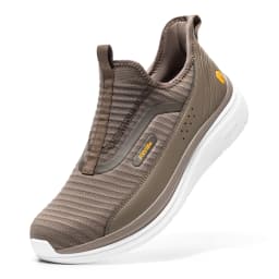 FitVille Men's Extra Wide Toe Box Slip On Running Sneakers, Lightweight Breathable Outdoor Walking Sports Shoes, Orthopedic Comfort Footwear for Swollen Feet Bunions Elderly
